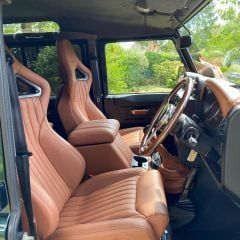 Land Rover Defender Seats, Interior Trim, Cubby Boxes and Dash | LR Parts Land Rover Defender 110 Interior, Defender 110 Interior, Land Rover Defender Interior, Grease Monkey, Land Rover Defender 110, Jaguar Land Rover, Defender 110, Car Projects, How To Buy Land