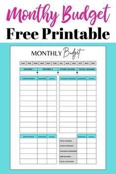 This free printable budget template can help you get your budget in order. Start a budget today with this free budget printable. Free Printable Finance Sheets, Bill Tracker Excel Template, Bill Spreadsheet Printable, How To Set Up A Budget, Budget By Paycheck Printables Free, Budget Calendar Printable Free, Budget Sheets Templates, Goodnotes Budget Template Free, Financial Planning Templates