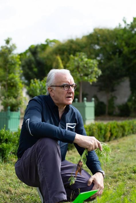 Alain Ducasse on the childhood passions that influenced his cooking | House & Garden Alain Mikli Eyewear, Alain Ducasse Restaurant, Alain Ducasse, Green Beans And Potatoes, Culinary School, The Eighth Day, Memoirs, Inspire Me