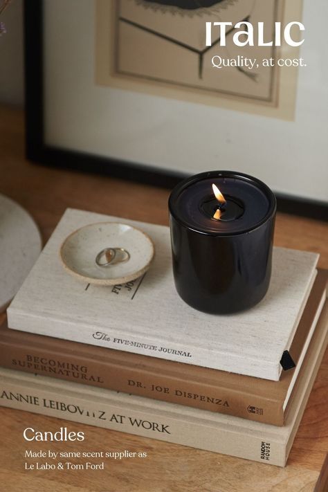 Black Candle, Candles Photography, Vegan Candles, King Sheet Sets, Sateen Sheets, Card Holder Leather, Wabi Sabi, Room Inspo, Candle Making