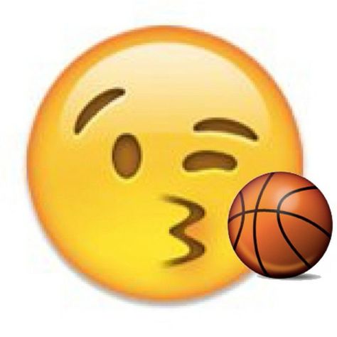 Basketball emoji Basketball Emoji, Basketball Life, Basketball Stuff, Kiss Face, Basketball Memes, I Love Basketball, Bola Basket, Basketball Practice, Basketball Is Life