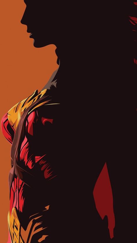 Wonder Woman Wallpaper, Woman Wallpaper, Exclusive Wallpaper, Dragon Wallpaper Iphone, Animated Pictures, Justice League Wonder Woman, Silhouette Pictures, Dc Comics Wallpaper, Wonder Woman Art