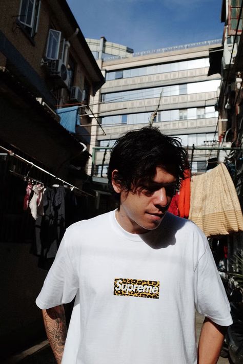 Supreme Shanghai Exclusive Box Logo Tee Release Info | Hypebeast Skate Gif, Supreme Box Logo, Catherine O'hara, Michael Schumacher, Mike Tyson, Box Logo, Logo Tee, Logo Tees, Logo T Shirt