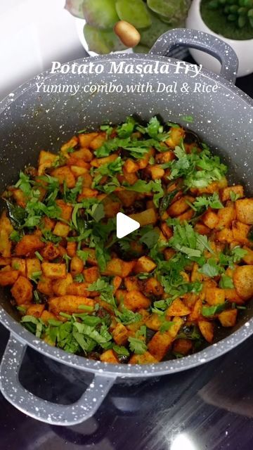 Potato Fry Indian, Potato Masala, Potato Fry, Quick Snack, Tasty Recipe, Wanting More, Fried Potatoes, Quick Snacks, Home Chef