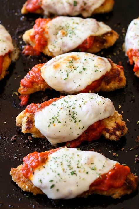 Take the guesswork out of dinner tonight with any of these 23 Easy Baked Chicken Recipes! #chickenrecipes #bakedchicken #recipes #dinnerideas Chicken Parmesan With Tenderloins, Chicken Parmesan Tenderloins, Easy Recipe With Chicken Tenderloins, Chicken Tenderloin Parmesan Recipe, Yummy Chicken Tenderloin Recipes, Recipes For Chicken Tenderloins Simple, What To Do With Chicken Tenderloins, Meals With Chicken Tenderloins, Chicken Breast Mayo Parmesan