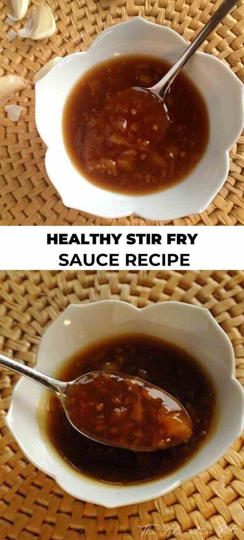 Low Sugar Stir Fry Sauce, Homemade Stir Fry Sauce Healthy, Low Cal Stir Fry Recipes, Easy Healthy Stir Fry Sauce, Healthy Sauce For Rice, No Sugar Stir Fry Sauce, Quick Stir Fry Sauce, Stir Fry Sauce Without Soy Sauce, Healthy Asian Sauce