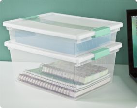 Sterilite Product Catalog Clip Storage, Drawer Storage Unit, Storage Tubs, Storage Trunk, Custom Storage, Tray Organization, Plastic Bins, Vertical Storage, Organization Solutions