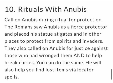 Anubis Mythology, Witchcraft Deities List, Anubis Deity, Deities Witchcraft List, Witchcraft Diety Work Hades, Anubis Witchcraft, Anubis Correspondences, Anubis Worship, Anubis Magic