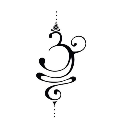 Breathe Sanskrit Symbol, Breathe Sanskrit, Breathe Symbol, Sanskrit Symbols, Om Tattoo Design, Om Tattoo, Fairy Tattoo, Symbol Tattoos, Spiritual Symbols