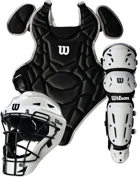 Wilson EZ Gear 2.0 Youth Catcher's Gear Kit Catchers Gear, Softball Gear, Wilson Sporting Goods, Softball Equipment, Softball Catcher, Baseball Catcher, Gear 2, Xl Girls, Adjustable Legs