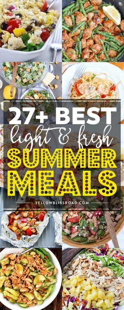 Summer Dimmer Ideas, Healthy Summer Recipes Snacks, Meals For Hot Summer Days, Fresh Summer Meals, Light Summer Dinners, Light Summer Meals, Dinner Summer, Easy Summer Dinners, Summertime Recipes