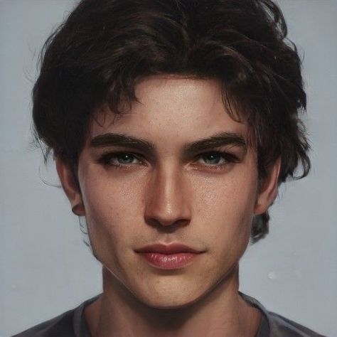 Dark Academia Photo, Brown Hair Men, Character Inspiration Male, Boy Face, Tan Guys, Digital Portrait Art, Aesthetic Boys, Face Characters, Bts Aesthetic Pictures