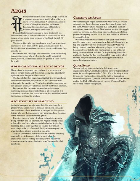 DnD 5e Homebrew Homebrew 5e, 5e Races, Homebrew Classes, Dungeons And Dragons Races, Dnd Homebrew, D D Classes, Dnd Races, Dnd Classes, Dnd Funny