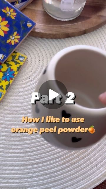 Yours.skincerely🌷 on Instagram: "Here’s the part 2 of the orange peel powder. How I like to use it. I tried orange tea after straining the orange powder. It tastes so good ✨🍊 another is my all time favourite orange peel powder face mask and body scrub. I use it for my body as well 🎀💖

|Orange peel powder, diy face mask, diy, diy body scrub, hot tea, aesthetic videos, pinteresty videos, orange tea, body scrub, diy face scrub useful content on Instagram, recipes|

#reelsinstagram #diyrecipies #diyfacemask #diybodyscrub #diyfacescrub #orangetea #orangepeelpowder #brighteningfacemask #glowingfacemask #glowingskin" Orange Peel Aesthetic, Orange Peel Powder Face Masks, Hot Tea Aesthetic, Orange Peel Face Mask, Glowing Face Mask, Powder Face Mask, Orange Peel Powder, Orange Powder, Diy Face Scrub