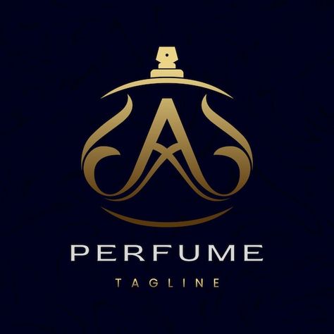 Vector letter a perfume logo design eleg... | Premium Vector #Freepik #vector #antique #nature #brand #luxury Logo For Perfume Brand, Logo Parfum Design, Perfume Logo Design Ideas, Perfume Brand Logo, Logo Parfum, Perfume Logo Design, Nature Brand, Ak Logo, Logo Design Elegant