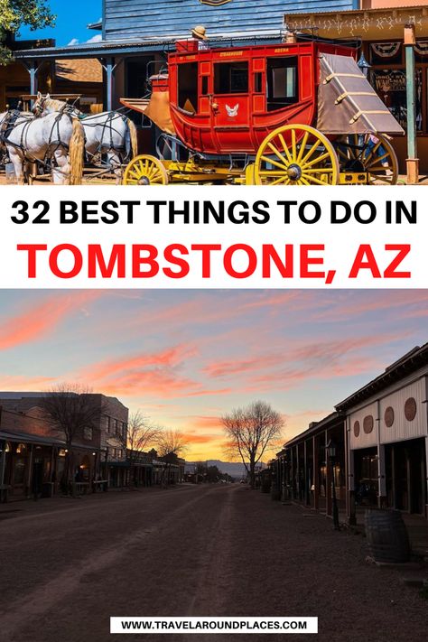 Tombstone Arizona Things To Do, Tombstone Az, New Mexico Road Trip, Texas Trip, Arizona Trip, Tombstone Arizona, Arizona Adventure, Route 66 Road Trip, Inspiring Places