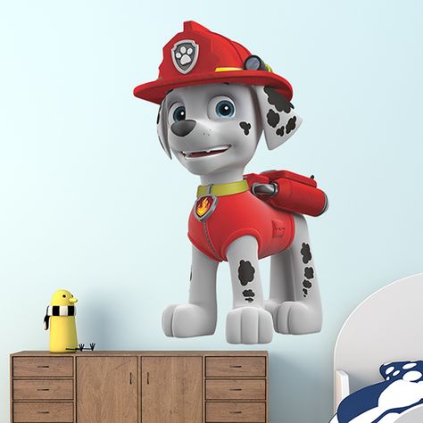 Vinilos Infantiles: Patrulla Canina - Marshall #Patrulla #Canina #infantil #deco #decoración #vinilo #marshall #pared #TeleAdhesivo Paw Patrol Png, Dinosaur Kids Room, Imprimibles Paw Patrol, Paw Patrol Characters, 5th Birthday Party Ideas, Marshall Paw Patrol, Patrol Party, Disney Figurines, Paw Patrol Party