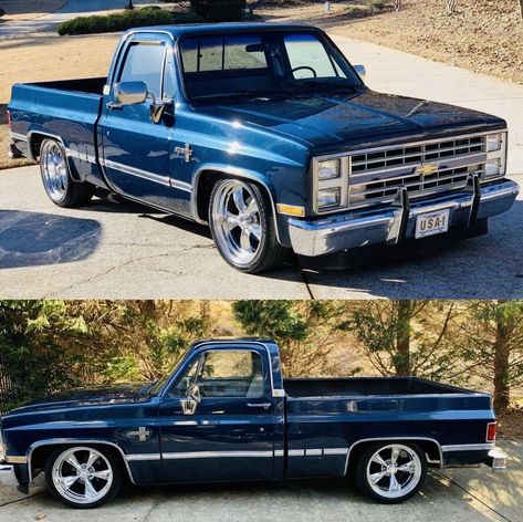 1985 Chevy C10, C10 Interior, 1986 Chevy Truck, 87 Chevy Truck, Truck Rims, Customised Trucks, Lowrider Trucks, Dropped Trucks, C10 Chevy Truck