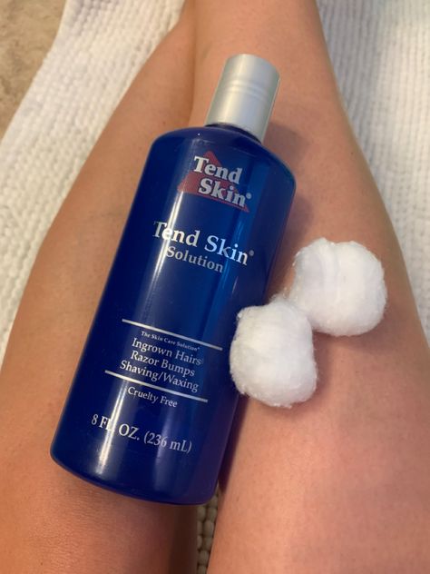 TendSkin Solution helps with razor burn and ingrown hairs from shaving or waxing. How To Shave Down There Tips Razor Burns, Why Do I Get Razor Bumps, Products For Razor Bumps, Shaving Or Waxing, Prevent Razor Burn, Prevent Razor Bumps, Tend Skin, Ingrown Hair Remedies, Razor Burn