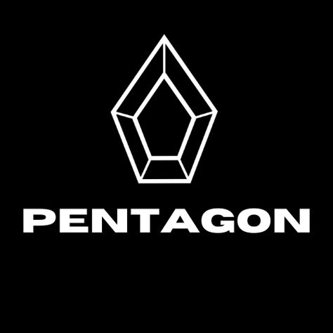 Pentagon Logo, Gaming, K Pop, Home Decor Decals, Logos