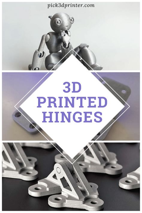 Hinges are everywhere, starting from door clamps to toys and locks, and most people don't even give it a lot of attention. The thing is, the simplest looking item in your household could be the most difficult to perfect using 3D printing. So Here Are 9 of The Most Amazing 3D Models to 3D Print Hinges! 🎯 #pick3dprinter #3dprinting #3dmodel #innovativedesign #hinges How To 3d Print, 3d Printing Diy, The Thing Is, The Thing, 3d Printer, 3d Print, Innovation Design, Hinges, 3d Printing