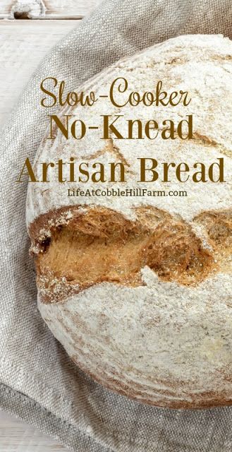 Bread Crockpot, Whole Grain Recipes, Artisan Bread Recipe, Crock Pot Bread, Multi Grain Bread, Slow Cooker Bread, Grain Recipes, Artisan Bread Recipes, Knead Bread