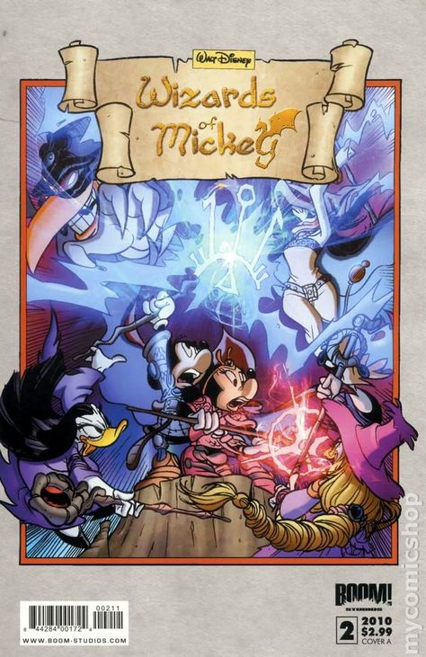 Wizards of Mickey (2010 Boom Studios) 2A Castle Parts, Goof Troop, Boom Studios, Mickey Mouse Cartoon, Magic Eyes, The Supreme, Trees To Plant, Graphic Novel, Walt Disney