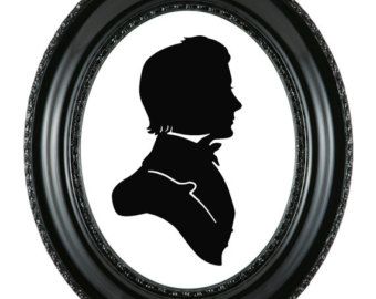 Profile Picture Black, Silhouettes Art, Victorian Silhouette, Portrait Silhouette, Victorian Portraits, Creepy Houses, Paper Cutouts, Victorian Steampunk, Silhouette Portrait