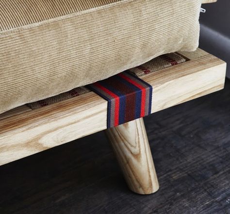 Sofa Detail, Wood Couch, Diy Home Projects, Steven Alan, Sofa Set Designs, Custom Sofa, Furniture Details, Own It, Furniture Styles