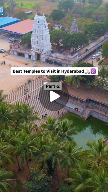 Praveen sharma 🇮🇳 on Instagram: "Historic Temples in Hyderabad (part-2) 🙏🏻🕉️ 

Video Credits to their respective owners !

 #hyderabadtemples #praveensharma" Video Credits, Hyderabad, Travel Guide, Temple, Travel, On Instagram, Instagram, Travel Guides