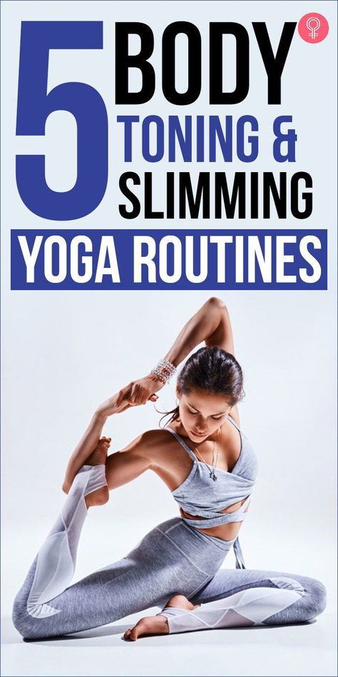 5 Body Toning And Slimming Yoga Routines: Is yoga good for toning? Definitely yes! Yoga is a thorough workout for the entire body and mind. Your mental health innately affects your physical health. For long-lasting results, your routine must be a consolidated effort inclusive of both. #yoga #yogaposes #yogaroutine #toning #fitbody #health #fitness. Yoga To Tone Up, Yoga For Toning Body Shape, Yoga For Body Toning, Yoga For Toned Body Shape, Tighten Tummy, Exercise For Fat Loss, Fitness Exercises At Home, Full Body Yoga Workout, Yoga For Toning