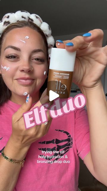 Truly Beauty Products, Elf Putty Bronzer Tan Lines, Elf Halo Glow Liquid Filter Fair, Elf Halo Glow Bronzer, Elf Bronzing Drops, Elf Putty Bronzer, L’oréal Bronzing Drops, Hydrating Cream, Fair Skin