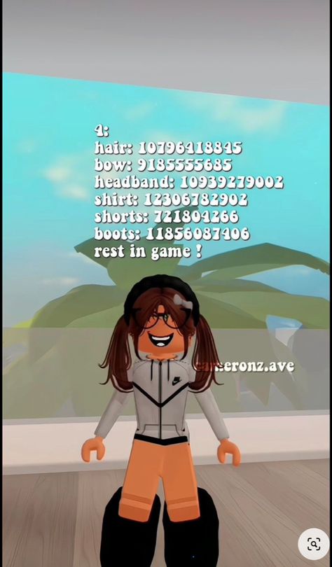 Nike Outfit Codes For Berry Ave, Black Boots Code Berry Ave, Boho Outfit Codes Bloxburg, One Boot Code Berry Ave, Berry Ave Nike Codes, Nike Tech Fleece Roblox Code, Berry Ave Boots Codes, Roblox Nike Tech Code, Nike Tech Codes Berry Ave