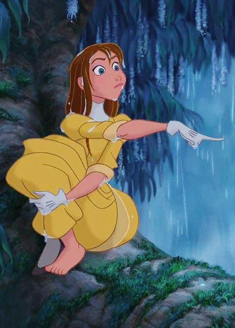 No no Disney Jane, Disney Amor, Tarzan And Jane, Jane Porter, Animation Disney, Images Disney, Flynn Rider, Walt Disney Animation, Deviant Art