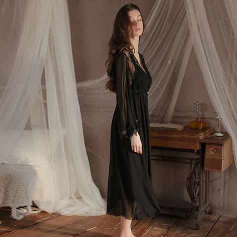 Step into elegance with our Black Chic Embroidered Nightdress and Tulle Robe. This stunning set combines delicate embroidery with luxurious comfort, making your evenings unforgettable. #nightwearluxury ✨🖤 Shop now:https://leisurelife.store/en/black-chic-embroidered-nightdress/ Delicate Embroidery, Night Dress, Nightwear, Branding Design, Shop Now, Make It Yourself, Embroidery, Black, Design