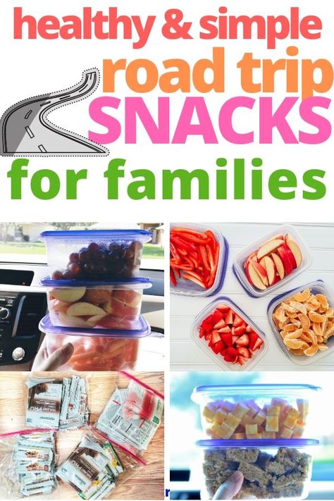 Healthy Road Trip Snacks, Car Snacks, Healthy Travel Snacks, Trip Snacks, Road Trip Food, Easy Lunch Boxes, Road Trip Snacks, Travel Snacks, Lunch Box Snacks