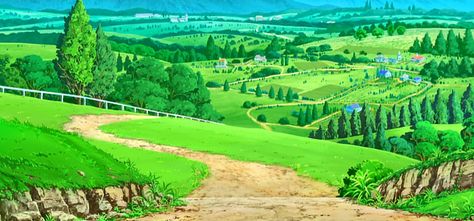 Pokemon Visualization, Pokemon Landscape Wallpaper, Pokemon Background Landscape, Pokemon Visuals, Pokémon Landscape, Pokemon Landscape, Pokemon Scenery, Pokemon Locations, Grass Type Pokemon