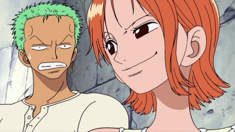 One Piece Screencaps, Nami Zoro, Zoro Nami, One Piece Nami, One Piece Ship, Nami One Piece, One Piece Funny, One Peice Anime, One Piece Images