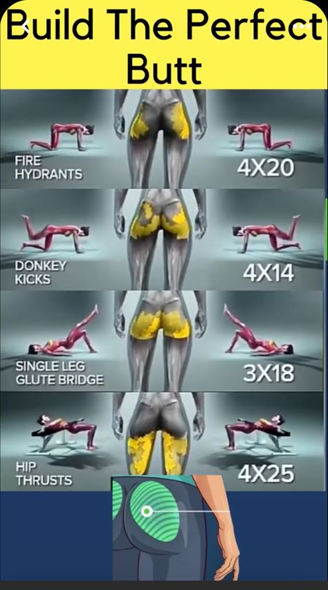 Lazy Girl Workout, Daily Workout Plan, Workout Routines For Beginners, Buttocks Workout, Workout Without Gym, Easy Yoga Workouts, Body Workout Plan, At Home Workout Plan, Gym Workout Videos