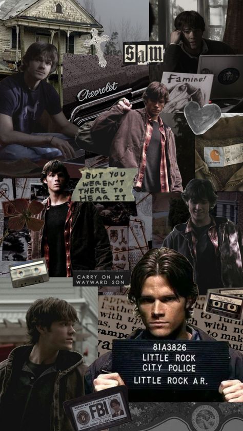 Sam Winchester Dean And Sam Winchester Wallpaper, Sam And Dean Tattoo, Sam Winchester Outfit, Sam Winchester Wallpaper, Sam Winchester Aesthetic, Dean Winchester Season 1, Samuel Winchester, Sam Wallpaper, Supernatural Sam Winchester