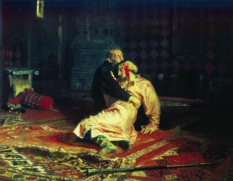 Famous Russian painting of Ivan the Terrible 'seriously damaged' in pole attack | World news | The Guardian Ivan The Terrible, Ilya Repin, Édouard Manet, Most Famous Paintings, Russian Painting, History Painting, Post Impressionism, Arte Inspo, Russian Artists