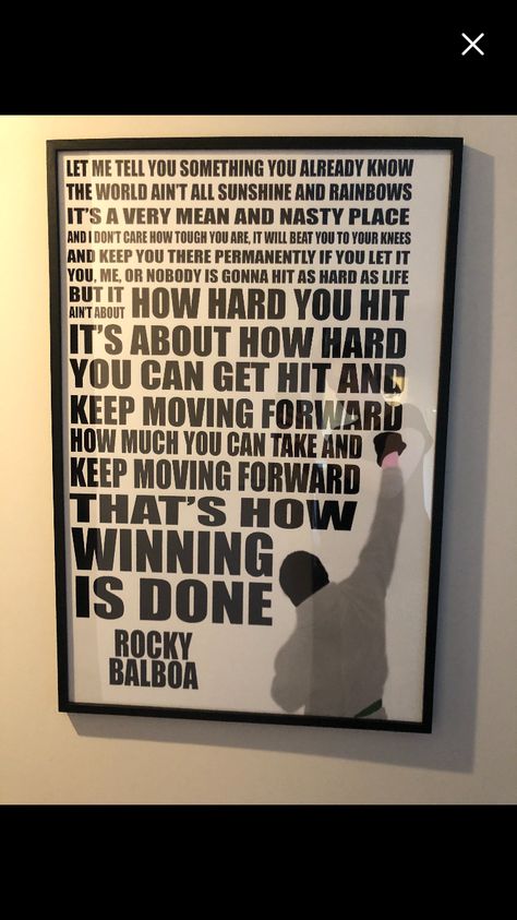 Rocky Balboa Birthday Party, Birthday Surprises For Her, Famous Speeches, Motivational Printables, Longing Quotes, Peer Support, Rocky Balboa, Inspirational Printables, Balboa