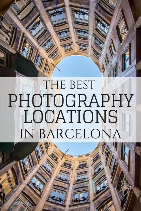 Best Photography Locations in Barcelona: Full list of some of the best photography locations in Barcelona to help you get the best photos from your trip to the city. Also includes tips for getting around Barcelona, finding accommodation in Barcelona and more! Barcelona Spain Travel, Spain Travel Guide, Travel Photography Tips, Voyage Europe, Barcelona Travel, Spain And Portugal, Location Photography, Murcia, Spain Travel