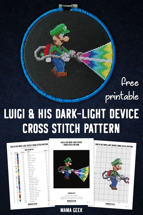 Luigi’s Mansion 2 – Free Cross Stitch Pattern via @zoecorkhill Luigis Mansion, Pumpkin Cross Stitch Patterns, Cursive Handwriting Worksheets, Free Cross Stitch Pattern, Pumpkin Cross Stitch, Luigi's Mansion, Cross Stitch Bookmarks, Dark Moon, Dmc Floss