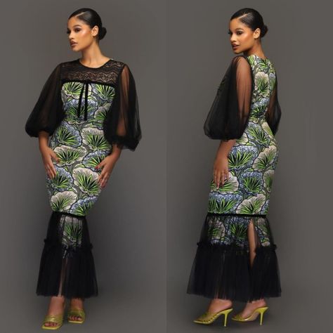 Soie Wax Model, Latest Ankara Dress Designs, Ankara Dress Designs Chic, Attached Sleeves, Ankara Dress Designs, Long African Dresses, Ankara Dress Styles, African Print Dress Ankara, Short African Dresses