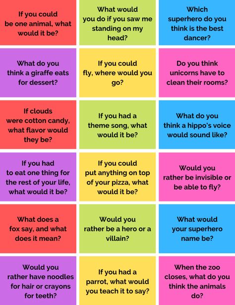 Sibshop Activities, This Or That Questions For Kids, Silly Questions To Ask Kids, Questions For Kids Thought Provoking, Questions To Ask Kids Funny, Questions For Toddlers, Questions For Kids Funny, Fun Questions To Ask Kids, Silly Questions To Ask