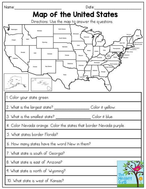 Social Studies Maps, Map Skills Worksheets, Third Grade Social Studies, Us Geography, 3rd Grade Social Studies, Geography Worksheets, 4th Grade Social Studies, History Worksheets, Map Worksheets