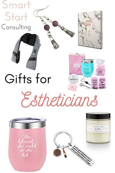 Esthetician Gifts Ideas, Client Gift Ideas, Esthetician Career, Becoming An Esthetician, Esthetician Gifts, Boss Lady Gifts, Unique Jobs, Month Gifts, Client Gifts