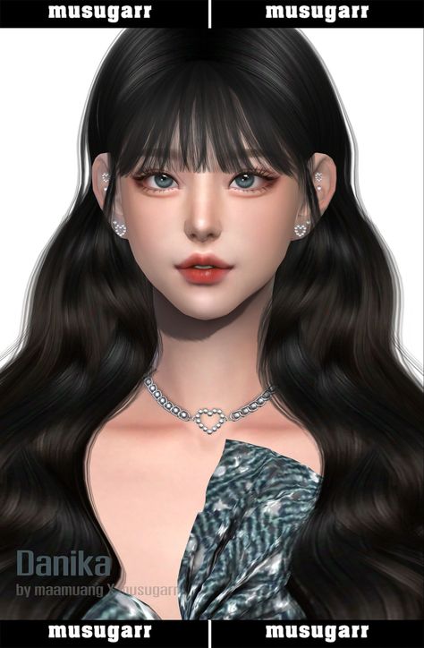 #sims4 #thesims4 #ts4 #creating #art #artist #cc #games #gaming #musugarr #maamuang Sims 4 Cc Jino Hair Patreon, The Sims 4 Cc Hair Korean Patreon, Sims Hair Ponytail, Kpop Outfits Sims 4 Cc, Sims 4 Cc Hair Female Long Patreon, Sims Mod Hair, Douyin Sims 4 Cc, Sims 4 Japanese Hair, Sim4 Hair Cc