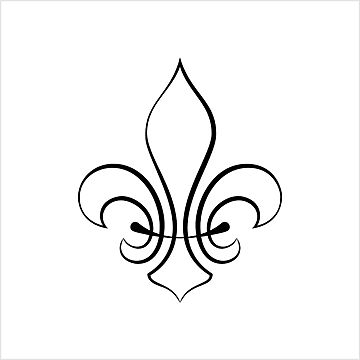 Flue De Lis Tattoo, Flur De Lis Tattoos Simple, Flur De Lis Tattoo, Fluer De Lis Tattoo, Small Irish Tattoos, New Orleans Tattoo, Lis Tattoo, J Tattoo, 3 Musketeers